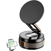 Supporto magnetico per auto aggiornato 2026 - Ventosa ultra potente, regolabile a 360 per tutti i telefoni