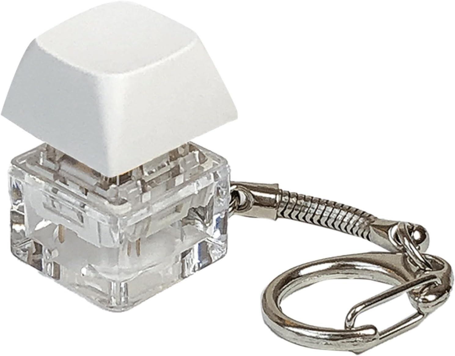 2 Pezzi Fidget Tastiera Portachiavi Antistress, Clicker Silenzioso Per Adulti E Bambini, Colorato