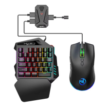P8 Wired Gaming Keyboard Mouse Comb Converter Mobile Game Mice Adapte