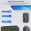 P8 Wired Gaming Keyboard Mouse Comb Converter Mobile Game Mice Adapte 4