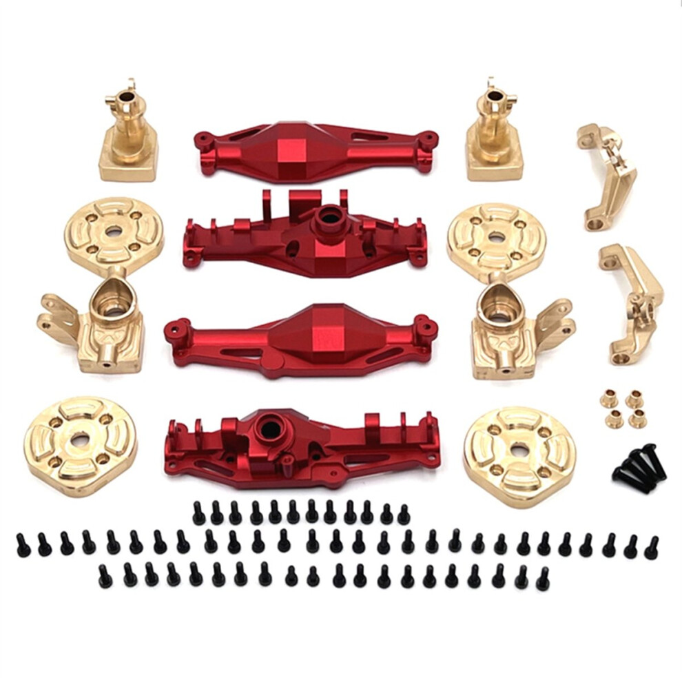 Rc Car Upgrade Front And Rear Axle Housing Brass Cup C Bridge Cover Ki 4852494350804