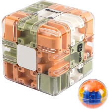 3D Rolling Ball Maze Cube Large Labyrinth Improve Recognition Spatial Awareness Focus Training Brain Teaser Gravity Stress Relief