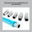 Faucet Wrench Hand Tools Plumber Socket Sink Basin Tap Back Installati 3