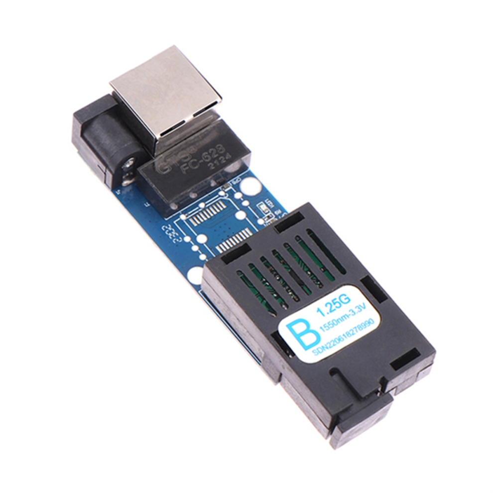 Photos - Console Accessory Mini Gigabit Fiber Optical Media Converter 10/100/1000Mbps Single Mode