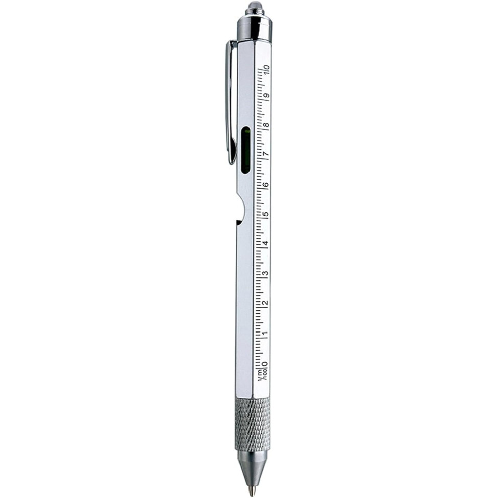 Multitool Pen Multi-Functional With Led Light Screwdrivers Level Ruler 3233223019802