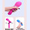 Microfone de brinquedo multifuncional para crianças, com suporte, luzes e efeito de eco. 6