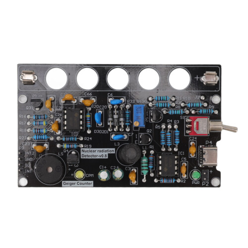 Πυρηνική οθόνη συμβατή με Arduino με ευαίσθητο σωλήνα Geiger, κιτ ανιχνευτή 2