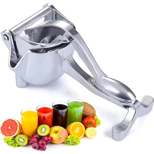 Presse-agrumes Manuel Portable - Extracteur De Jus Citron, Orange - Filtre Amovible, Doseur Intégré - Matériau PP+ABS Alimentaire - 11