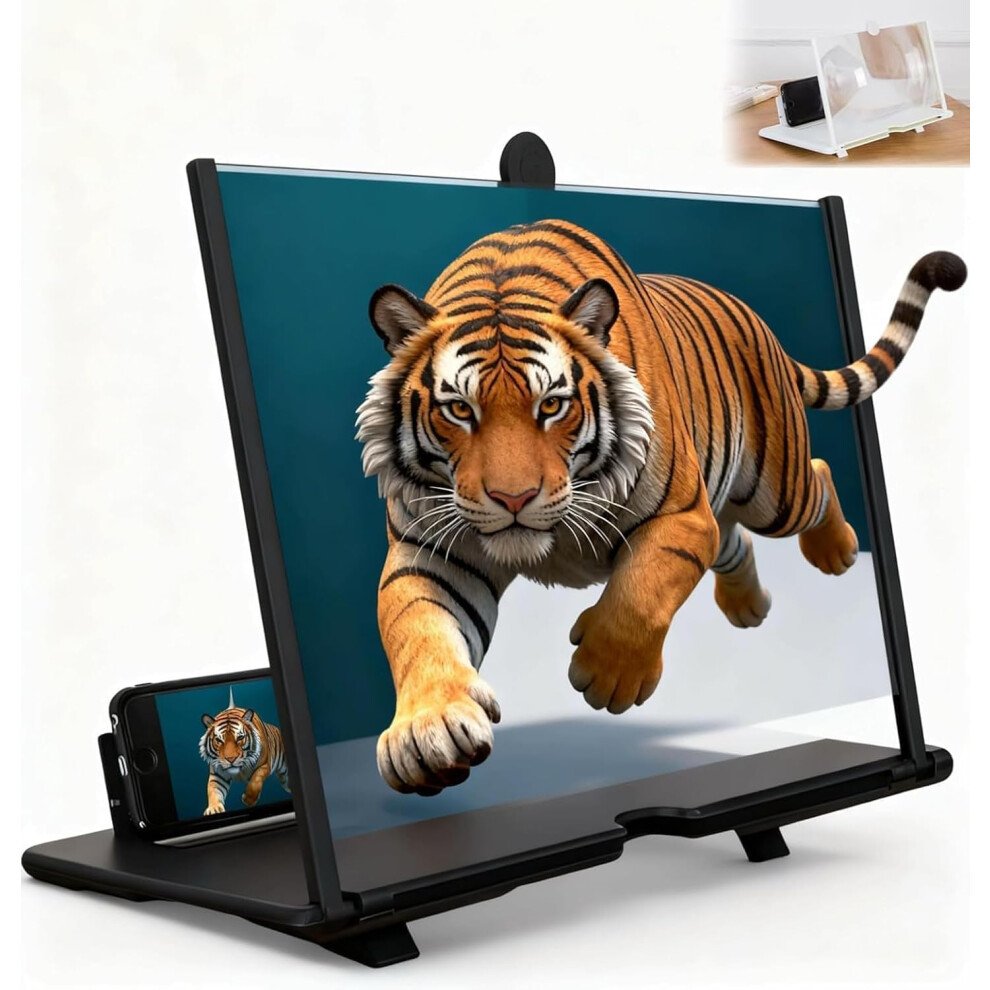 New Screen Magnifier Version 3D Hd Mobile Phone Magnifier Projector Movies 3233223013152