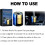 Electromagnetic Car Snow and Ice Removal Device, Molecular Interference Technology, Blue-Gold 2