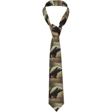 Voetbalgroene stropdas met print voor heren, perfect voor zakelijke gelegenheden, casual bruiloften en feestjes.