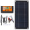 600W Solar Panel Kit with 100A 18V Charge Controller Charging for Outd 6