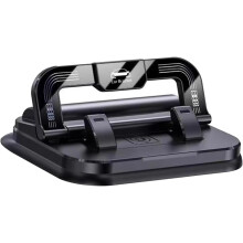 Supporto per telefono da auto e supporto per targa 2 in 1 - Supporto per cruscotto antiscivolo con fissaggio a ventosa
