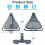 For Mini Car Roof Bracket Metal for Versatile 4