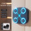 Music Boxing Target for Kids Machine Wall Mounted with LED Light Blue 5