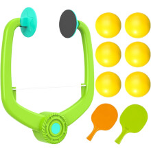 Tragbares Tür-Pong-Spiel mit aufhängbarem Design, Tischtennis-Trainer für Kinder im Haushalt