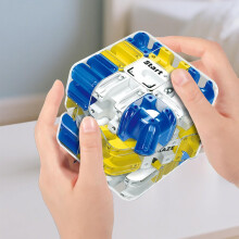 Laberinto 3D, cubo, bola, laberinto 3D para adultos y niños, juego de rompecabezas para mejorar el reconocimiento espacial.