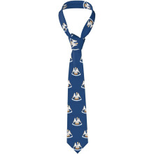 Cravate pour homme imprimée drapeau de la Louisiane, élégante cravate habillée pour affaires, mariages et fêtes