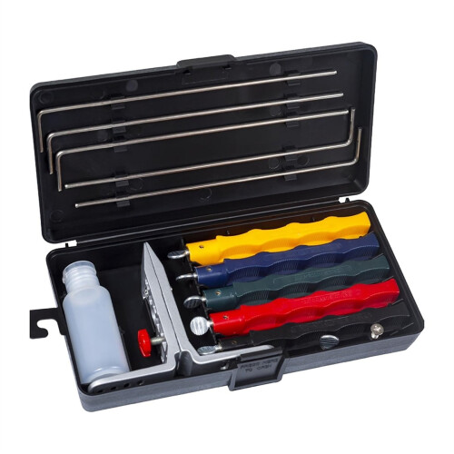 Knife Sharpening System,Professional Sharpener with Controlled Angle,K