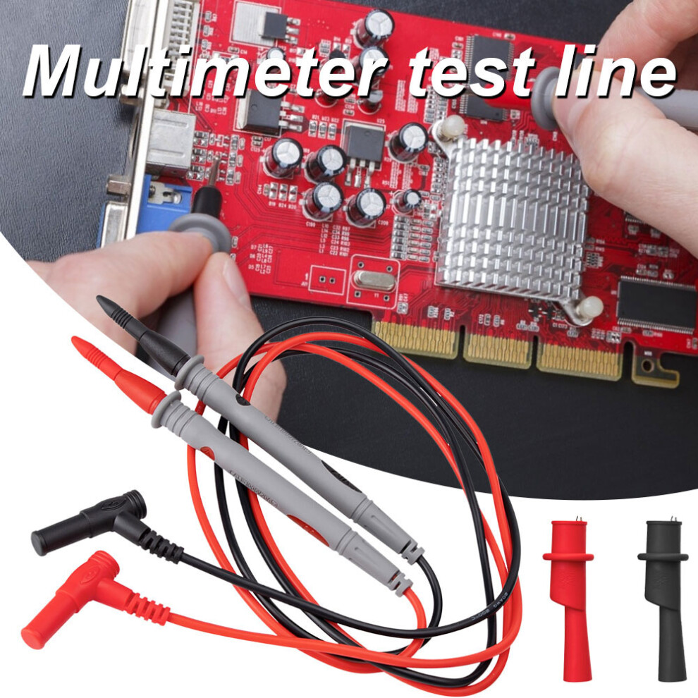 Insulated Multimeter Probes, 1000V 10A Electrical Test Leads, Precision Craftsmanship Ensures Accuracy In Every Measurement 9454554003634