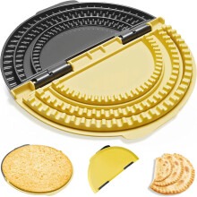 Tortilla Sealer Crimper 10 8 6 Inch 3 v 1 na sendvič Quesadillas Tacos Burritos