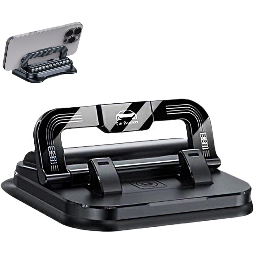 Ultra-Strong Suction Cup Car Phone Holder With Number Plate - One-Handed Operation, Universal Secure 3233223045665