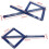 Νέο Premium Corner Angle Finder 2025, Εργαλείο γωνιακού εύρεσης, Miter Saw, Μοιρογνωμόνιο με ζυγαριές 7