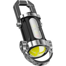 Super Bright 1200LM Mini Key Ring Flashlight 2026, Waterproof Rechargeable LED Torch