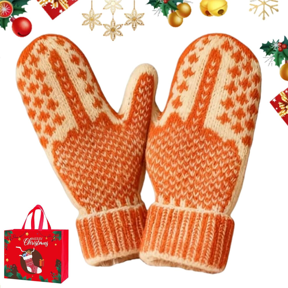 2026 Guanti Con Carattere The Naughty List, Regalo Di Natale Divertente E Accogliente In Maglia