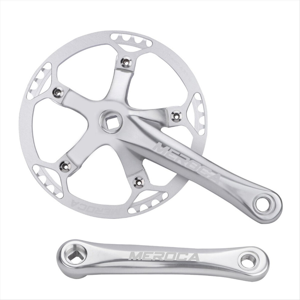 Bicycle Square Hole Crankset Speed Folding Bike 45T 170Mm 130 Bcd Cra 4852494344841