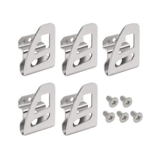 5pcs Resistance Electric Drill Belt Clip Replacement Hooks Tool Holder