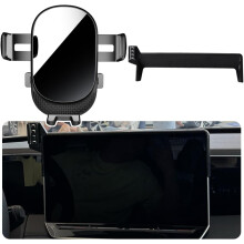Supporto per telefono da auto per Volkswagen Tiguan 2025 con touchscreen da 15" - Supporto per telefono cellulare con blocco automatico e vivavoce