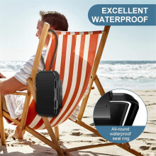 Portable Waterproof Mini Safe, Beach Travel Combination Safe Anti-Thef