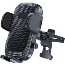 Supporto per telefono da auto aggiornato per Toyota Hilux 2015-2024 - Supporto per parabrezza e bocchetta dell'aria sul cruscotto