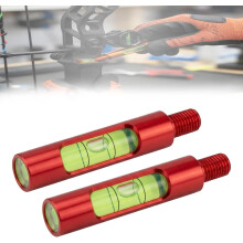 Conjunto de 2 Niveladores de Arco Berger Hole, Ferramenta de Nivelamento Leve com Rosca para Apoio de Mira