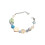 Multicolor Adjustable Beaded Bracelet Skin-Smiling face 1