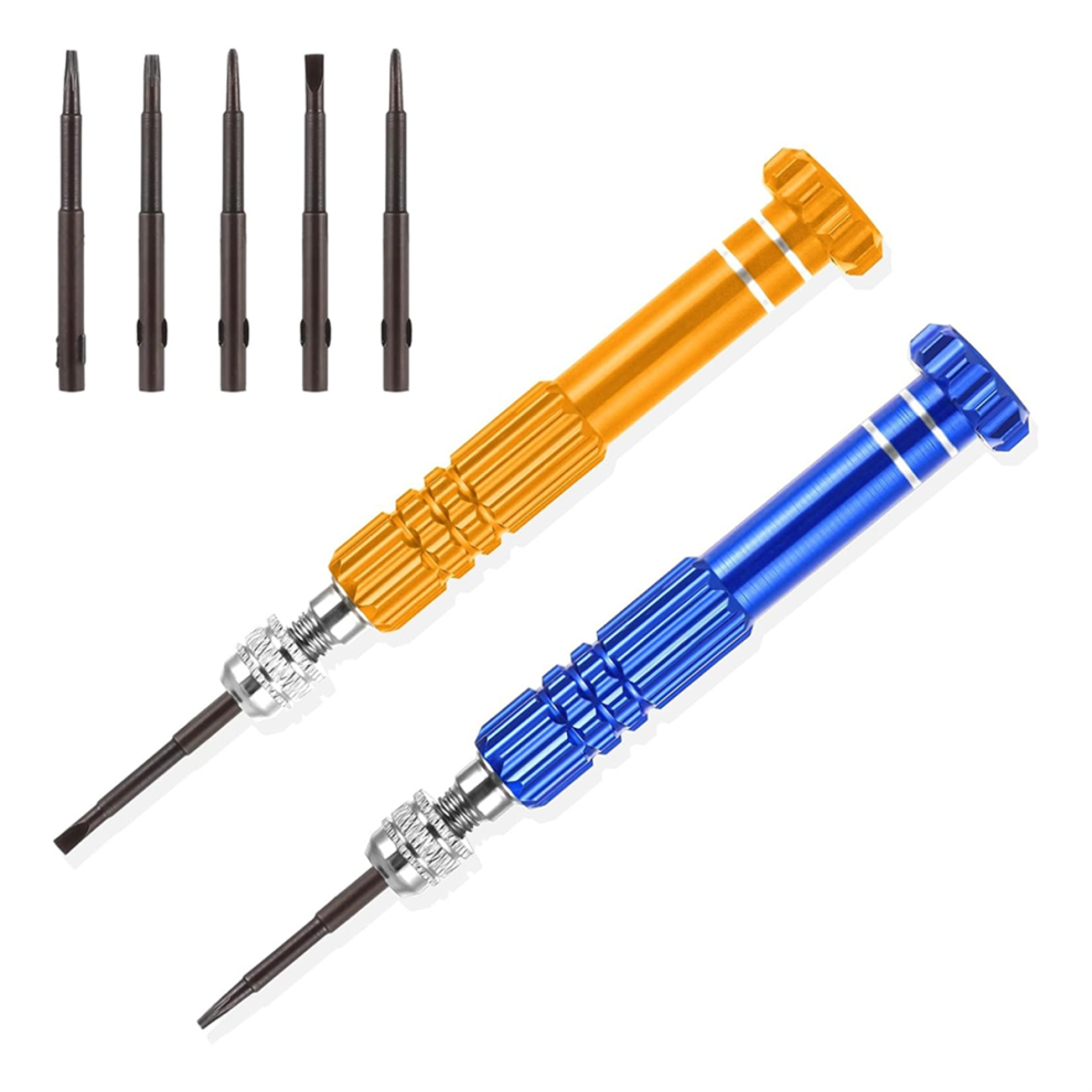 5-In-1 Eyeglass Repair Screwdriver Kit Magnetic Watch For Electronics 4852494353546