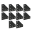 10Pcs 2020 L Shape Joint Plates Corner Bracket for Aluminum Extrusion 1