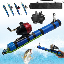 Canna da pesca catapulta 2026 Upgrade professionale, mulinello portatile per lanciare più lontano