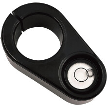 Nível de bolha com prisma e suporte, nível de bolha para líquidos em miras topográficas.