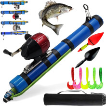 Canna da pesca Catapult 2026 Nuova canna da pesca a mosca compatta, lancio massimo 30 m, mulinello per principianti