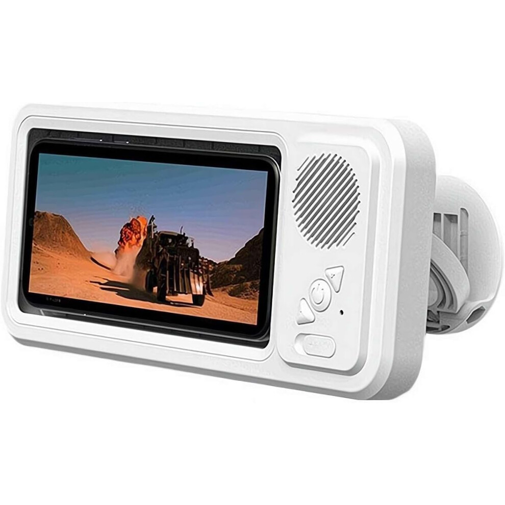Waterproof Shower Phone Holder With Speaker - 480 Rotatable, Anti-Fog Case, Suction Cup Mount 3233223044781