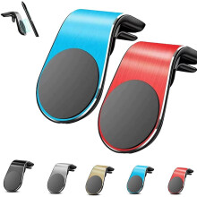 Supporto magnetico per telefono per navigazione auto - Clip magnetica potente, staffa universale (2 pezzi)