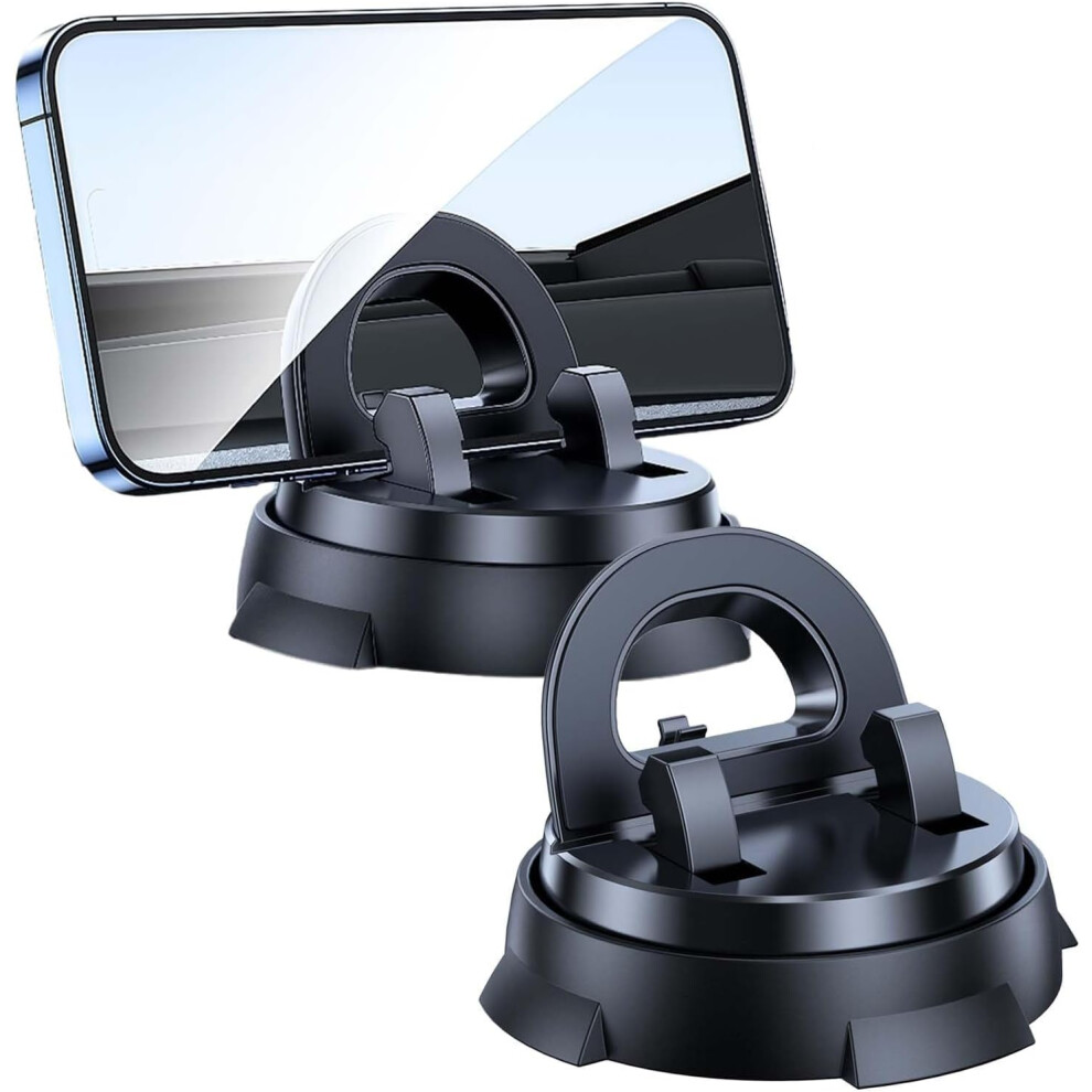 360-Degree Rotatable Car Phone Holder - Non-Slip Base, Strong Adsorption, No Installation Required 3233223045931