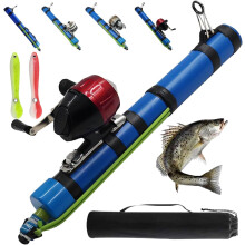 Canna da pesca catapulta 2026 Nuova esca catapulta portatile con lancio massimo di 30 m, attrezzi da pesca per principianti