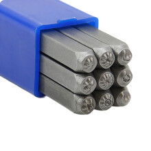 9 stuks Moon Star Sun Stamper staal lederen-Zon Maan Sterren 1