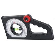 Small Digital Angles Measurement Tool ABS-Red no magnetic