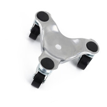 Heavy Load Carriers Triangular Base Furniture Roller-Silver