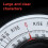 Small  Digital Angles Measurement Tool ABS-Red no magnetic 7