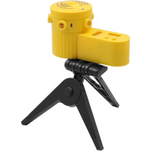 Ferramenta de nivelamento ajustável de 360 graus, com medição automática de linhas para reformas residenciais.